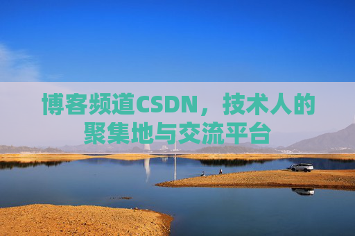 博客频道CSDN，技术人的聚集地与交流平台